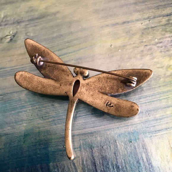 Liz Claiborne Dragonfly Pin - Picture 2 of 2